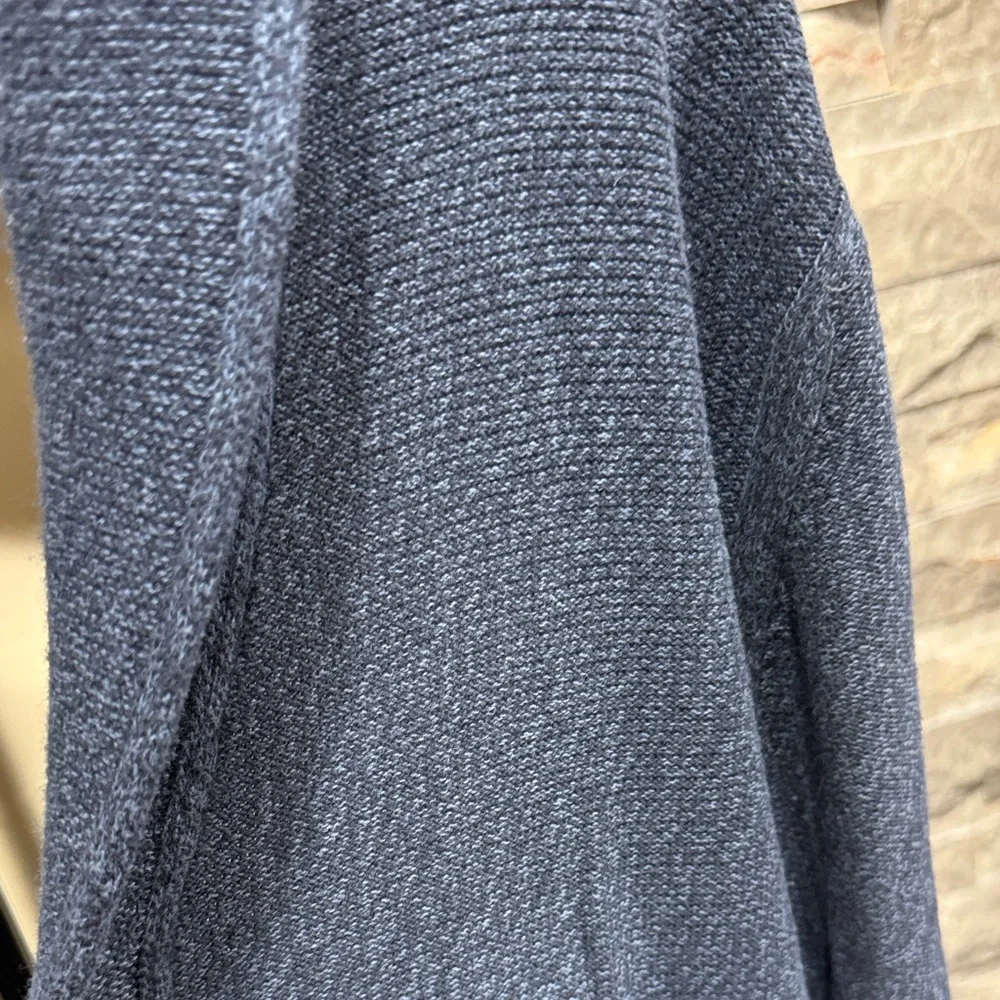 Banana Republic Men's Navy Cardigan Sweater